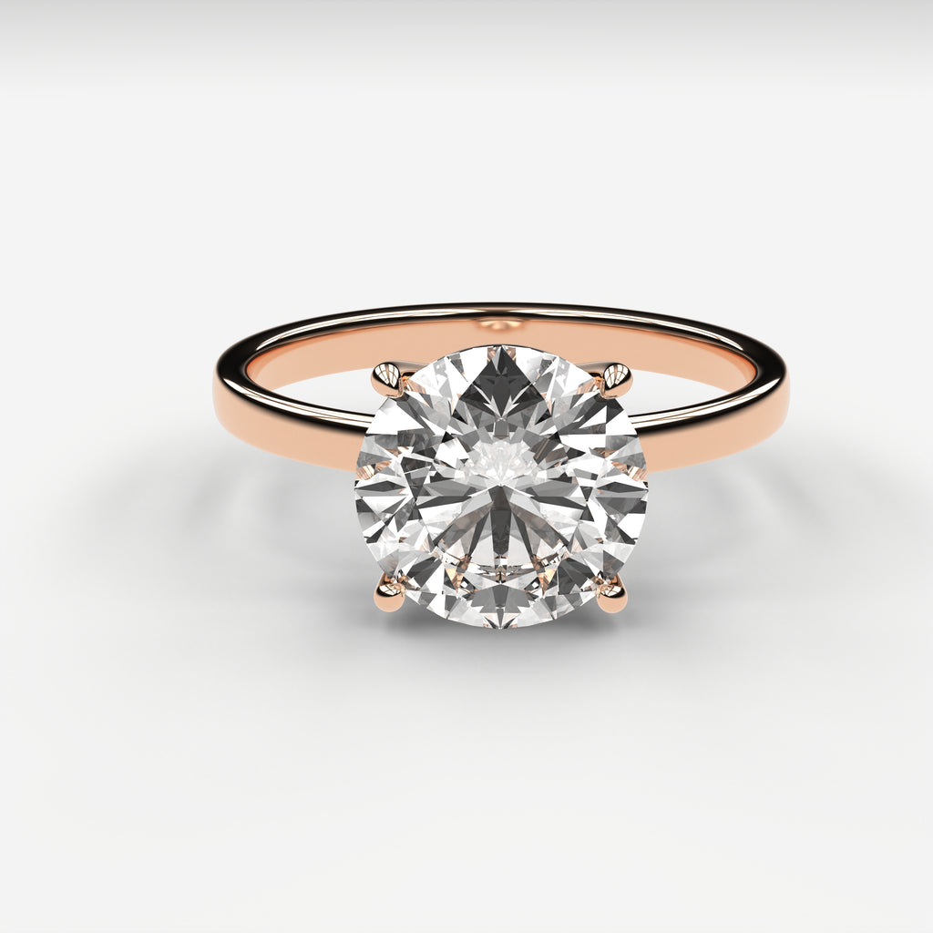 Classic Solitaire Ring - Round
