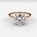 Classic Solitaire Ring - Round
