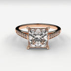 Minimal Cathedral Ring - Princess