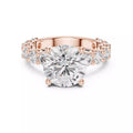 Eternity Solitaire Ring - Cushion