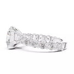 Eternity Solitaire Ring - Cushion