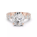 Eternity Solitaire Ring - Oval