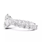 Eternity Solitaire Ring - Oval