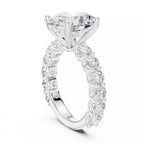 Eternity Solitaire Ring - Oval