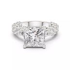 Eternity Solitaire Ring - Princess