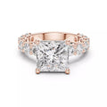 Eternity Solitaire Ring - Princess