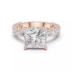 Eternity Solitaire Ring - Princess
