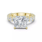Eternity Solitaire Ring - Princess