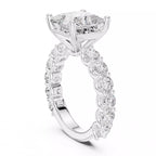 Eternity Solitaire Ring - Princess