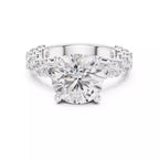 Eternity Solitaire Ring - Round