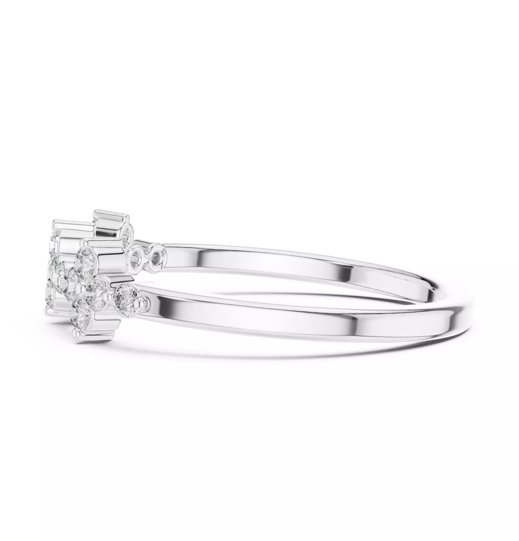 Floral Cluster Ring