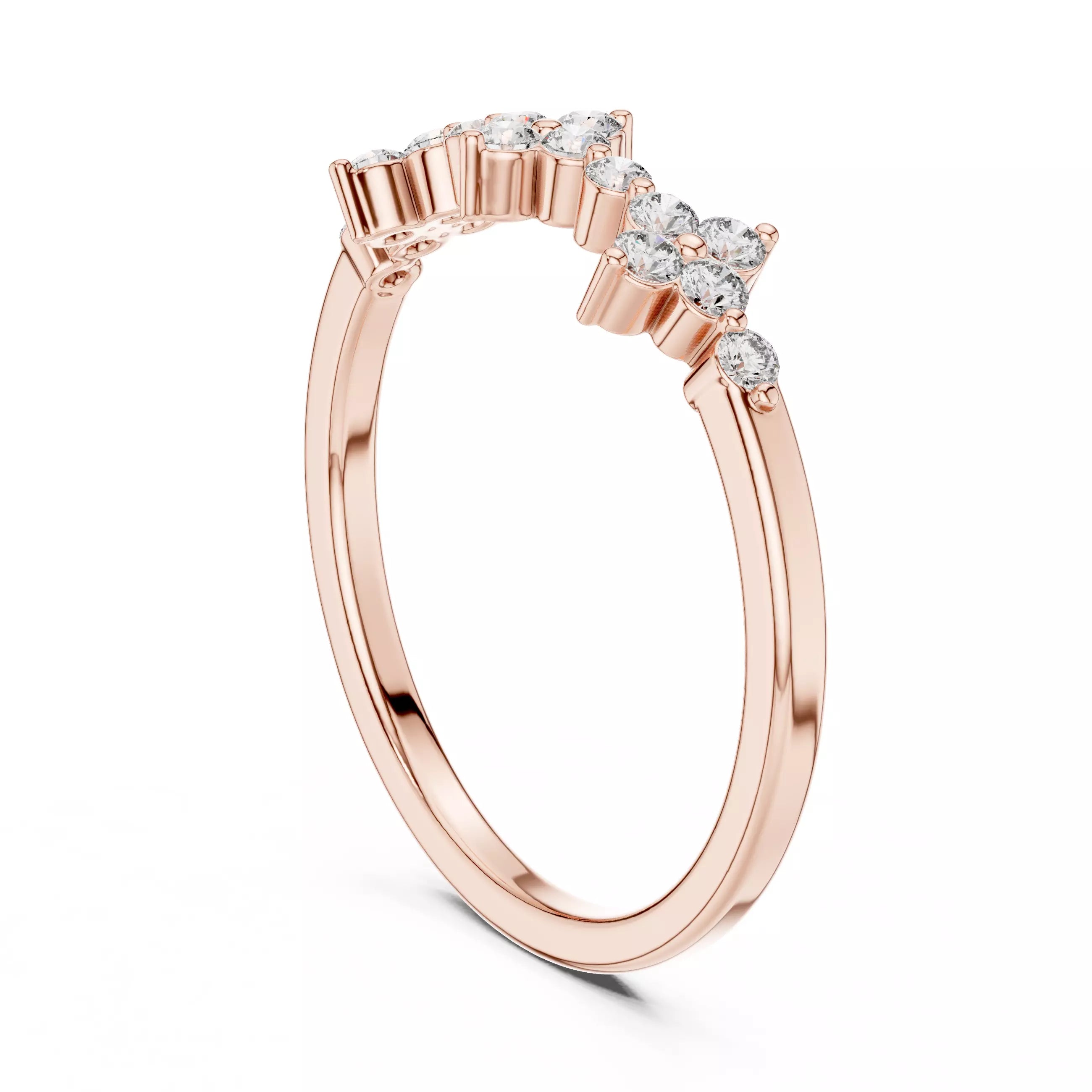 Floral Cluster Ring