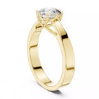 Petal Set Cathedral Ring - Round
