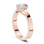 Petal Set Cathedral Ring - Round