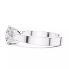 Petal Set Cathedral Ring - Round