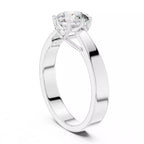 Petal Set Cathedral Ring - Round