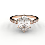Classic Cathedral Ring - Oval