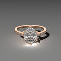 Classic Cathedral Ring - Oval