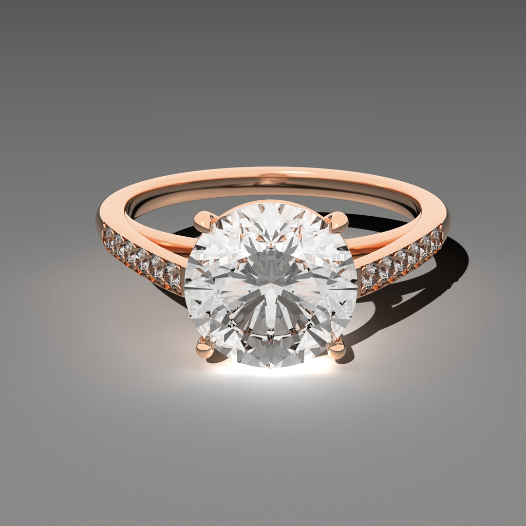 Minimal Cathedral Ring - Round