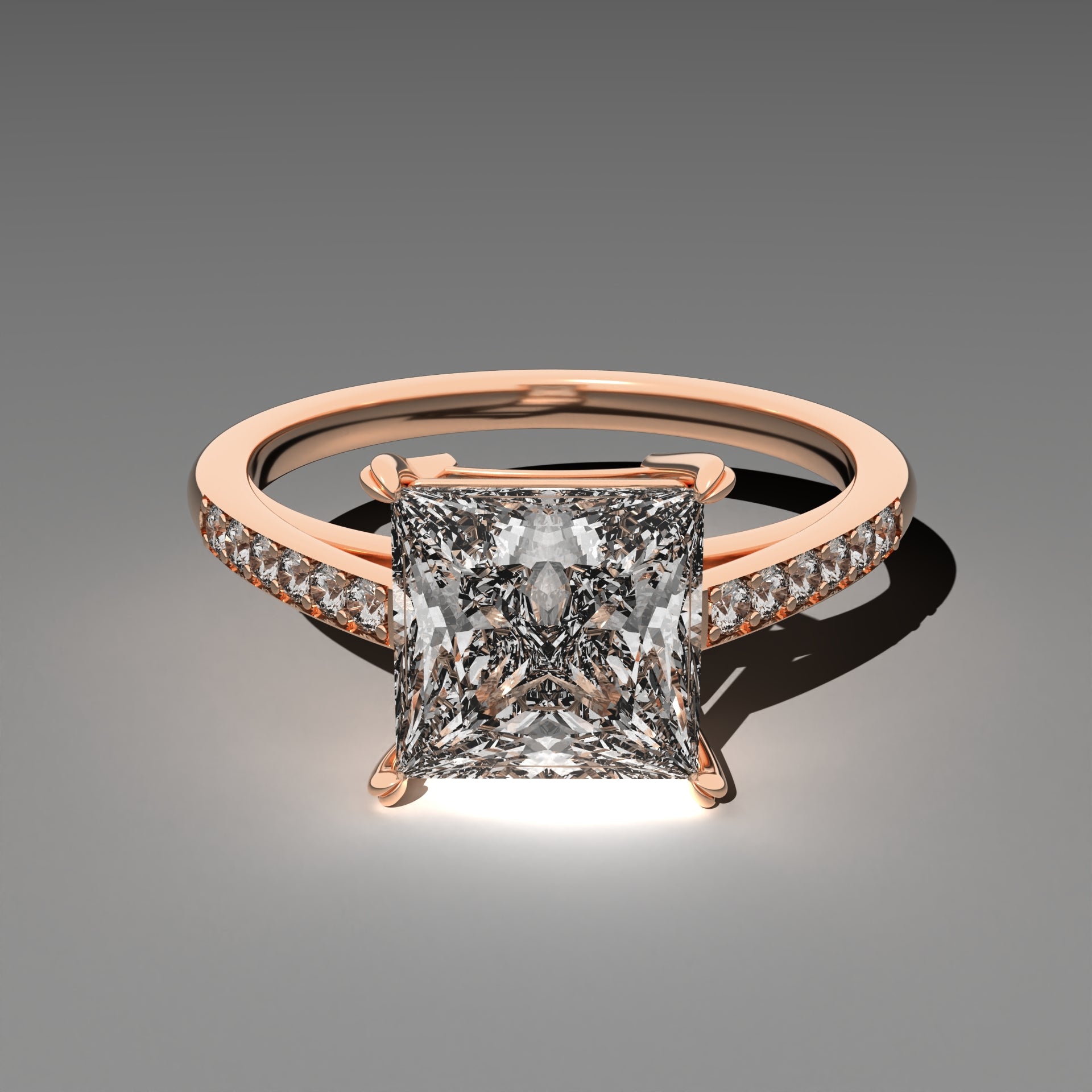 Classic Cathedral Ring - Princess