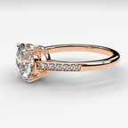 Classic Cathedral Ring - Round