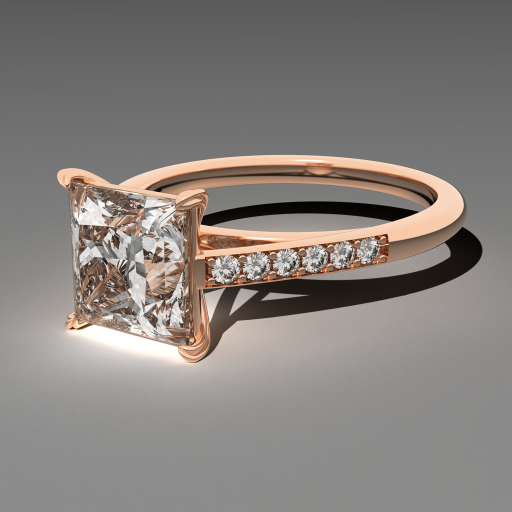 Minimal Cathedral Ring - Princess