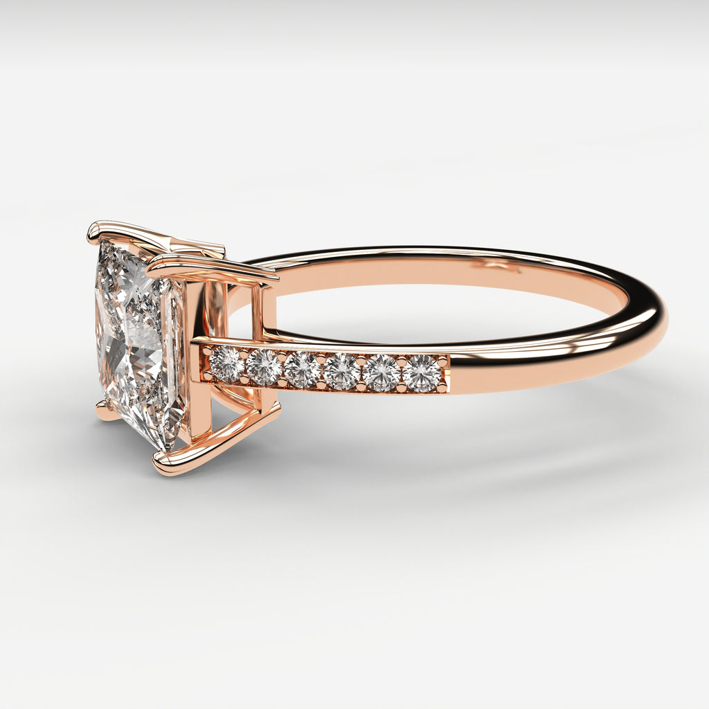 Classic Cathedral Ring - Princess