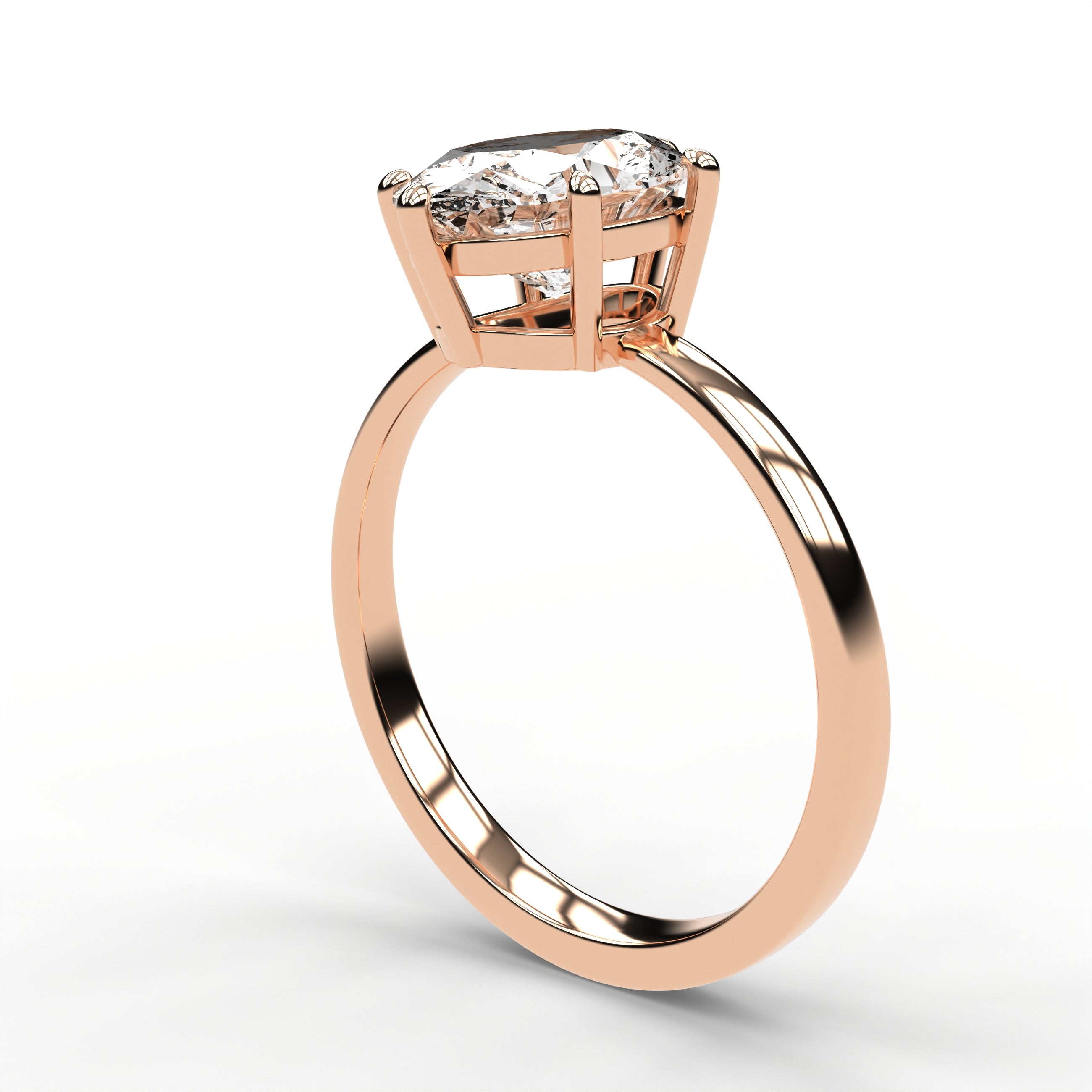 Classic Solitaire Ring - Oval