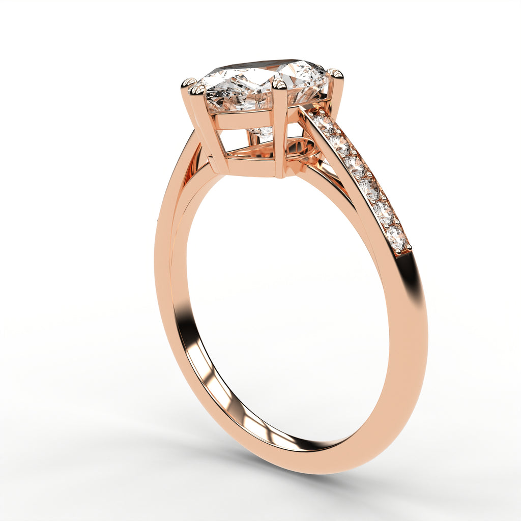Classic Cathedral Ring - Oval