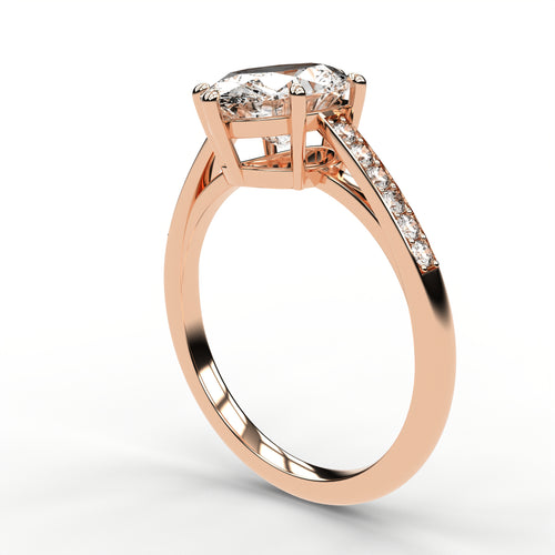Classic Cathedral Ring - Oval