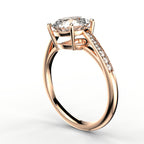Classic Cathedral Ring - Round