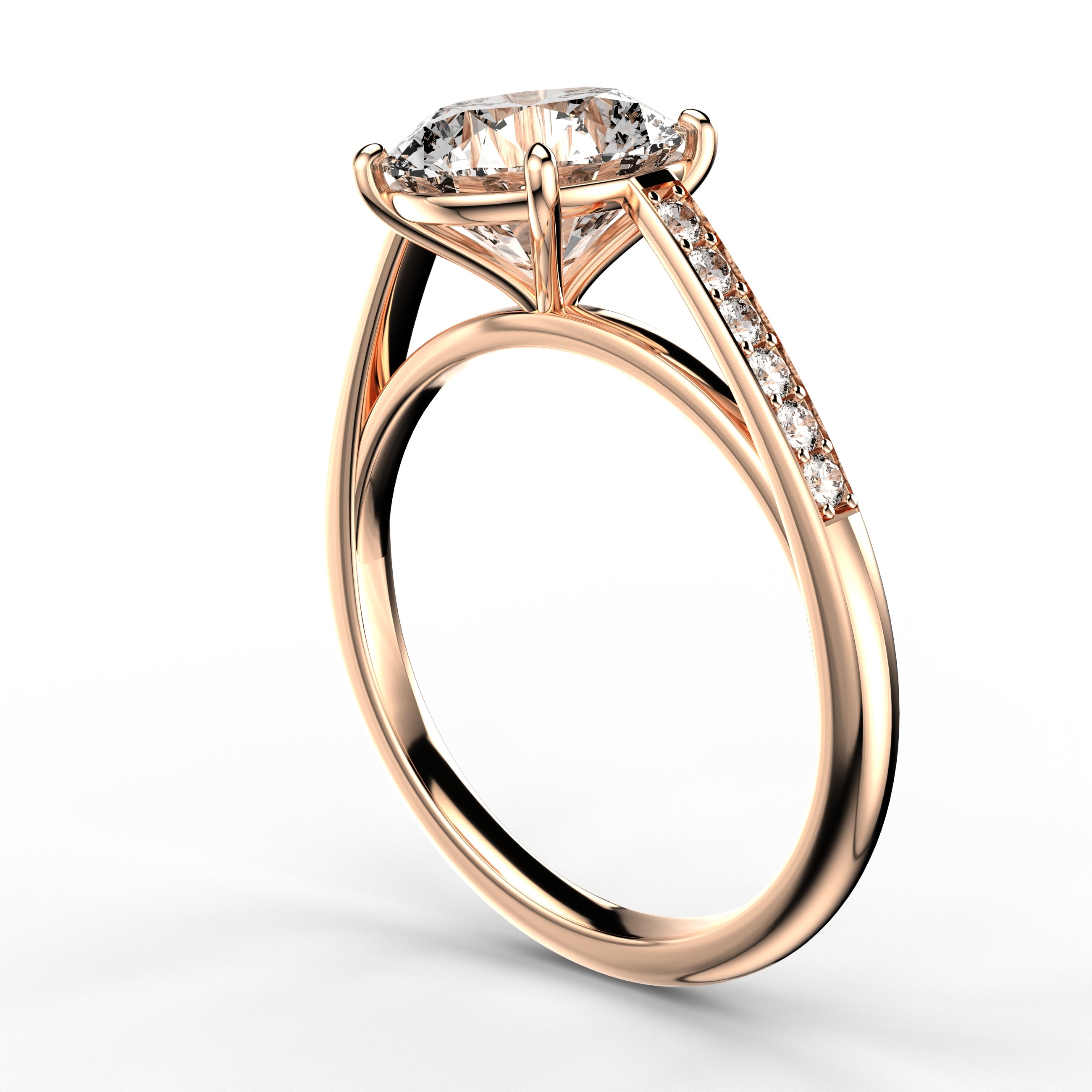 Minimal Cathedral Ring - Round