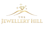 Logo of The Jewellery Hill on a black background