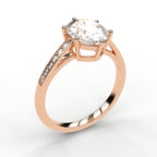 Classic Cathedral Ring - Oval