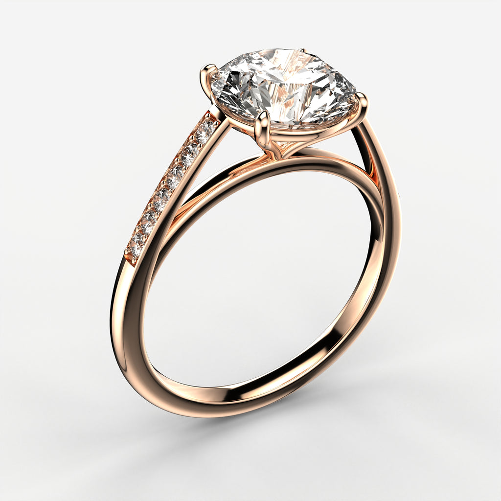 Minimal Cathedral Ring - Round