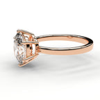 Classic Solitaire Ring - Oval
