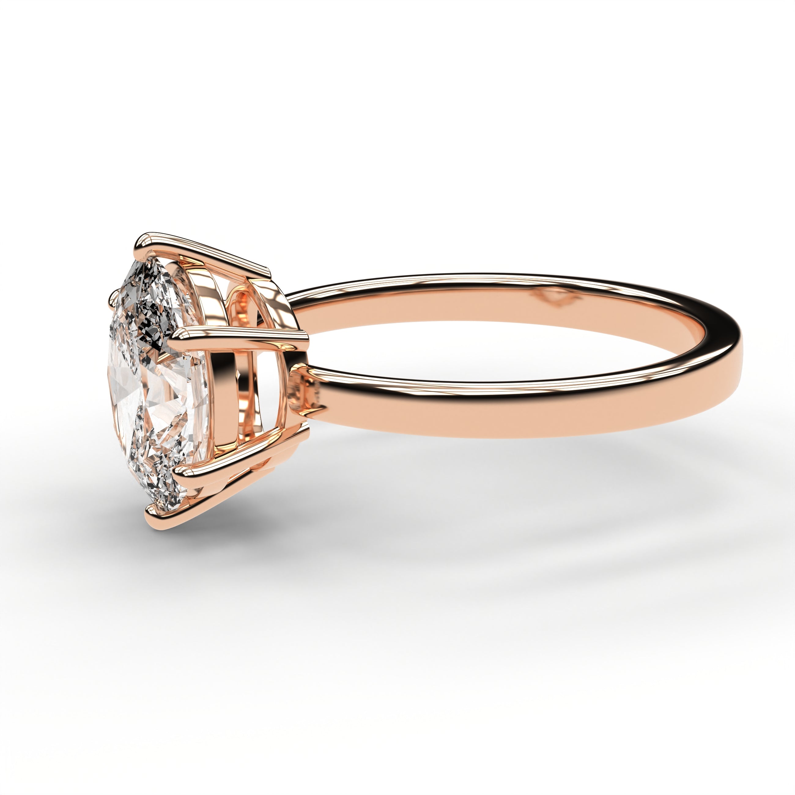 Classic Solitaire Ring - Oval
