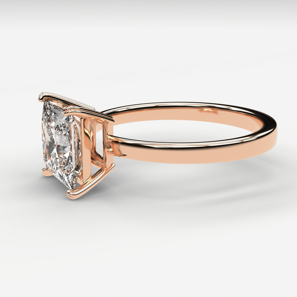 Classic Solitaire Ring - Princess
