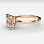 Classic Solitaire Ring - Princess