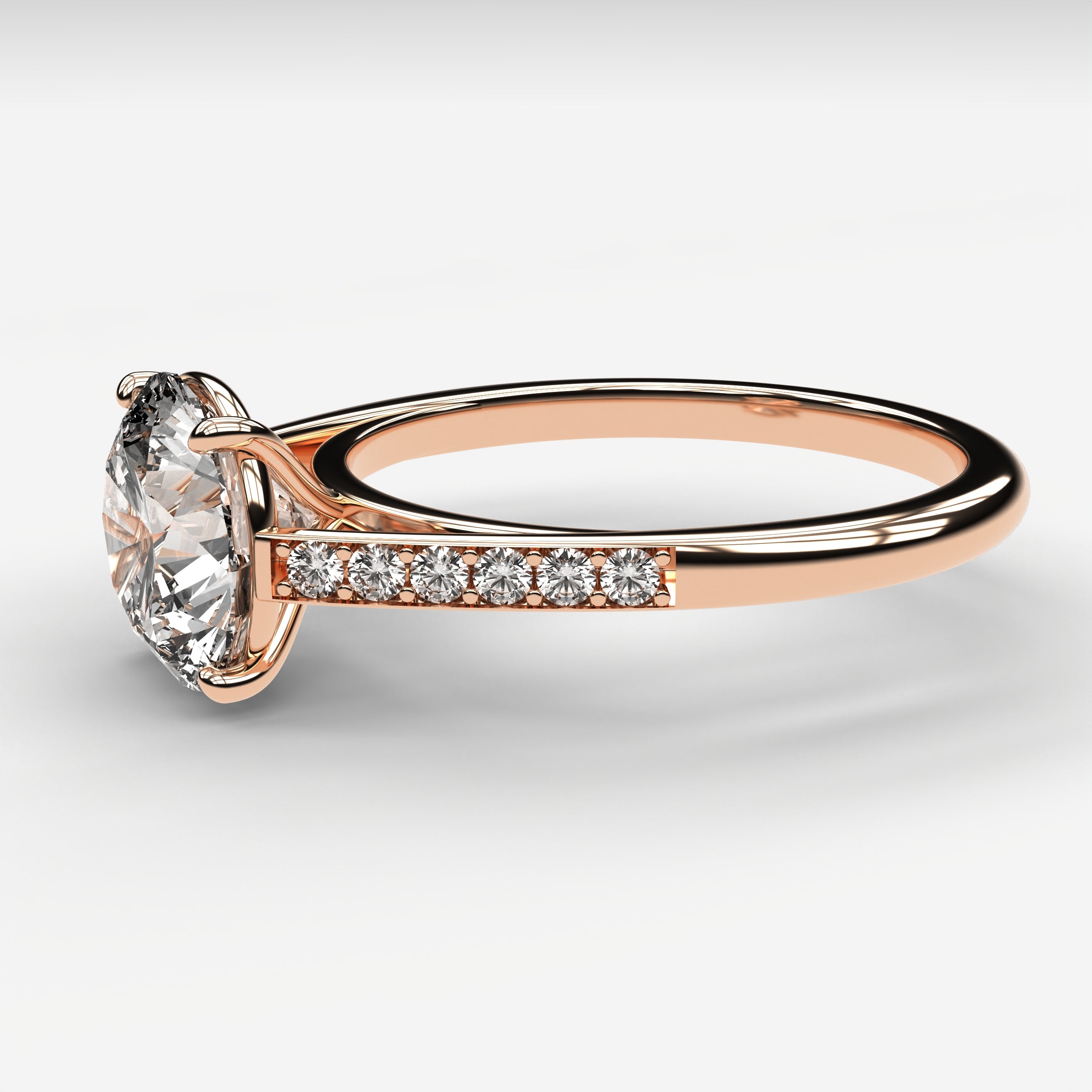 Minimal Cathedral Ring - Round