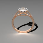 Classic Cathedral Ring - Round
