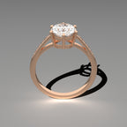 Classic Cathedral Ring - Oval