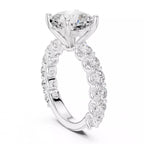 Eternity Solitaire Ring - Cushion