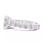 Eternity Solitaire Ring - Cushion